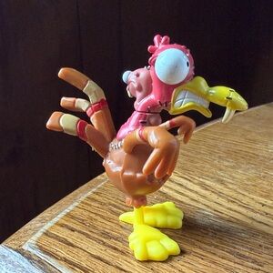 Bonkers Toys FG TeeV Gurkey Turkey Frankenchicken Chicken PVC Figure